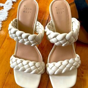 A new day braided sandal